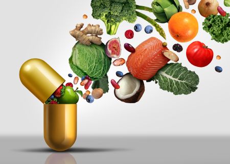 Vitamin Supplements From Food Packed in Pill